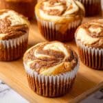 Best Swirled Pumpkin Cream Cheese Muffins Recipe