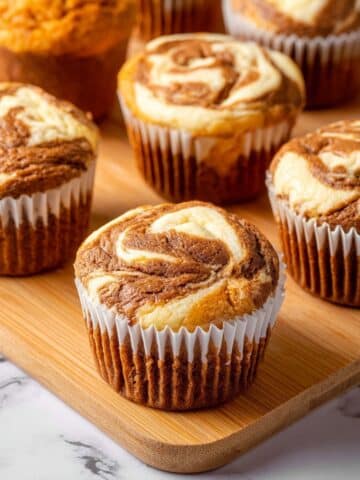 Best Swirled Pumpkin Cream Cheese Muffins Recipe
