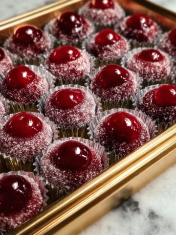 Cherry Rum Balls: No-Bake Boozy Chocolate Cherry Treats Recipe