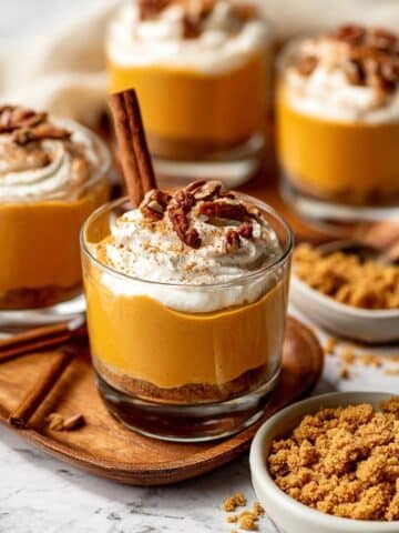 Creamy Pumpkin Mousse with Fall Flavors Recipe