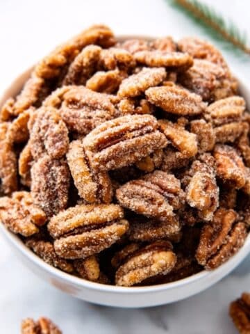 Easy Cinnamon Sugar Pecans Recipe