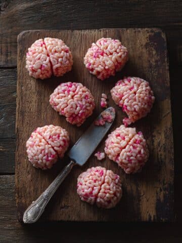 Rice Krispies Treat Marshmallow Brains Recipe