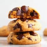 Pumpkin Cookies with Cake Mix and Chocolate Chips Recipe