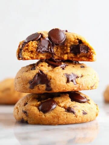 Pumpkin Cookies with Cake Mix and Chocolate Chips Recipe
