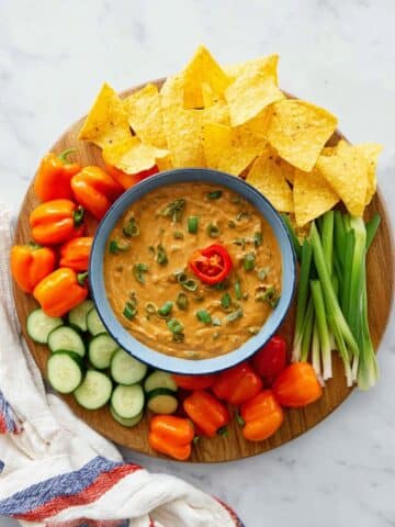 Viral TikTok Cottage Cheese Queso Dip Recipe