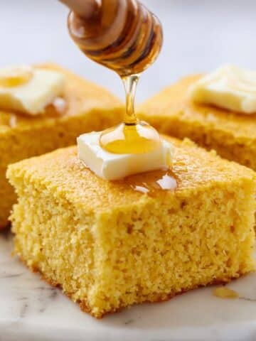 Sweet Cornbread with Honey Recipe