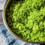 Green Rice with Fresh Herb Pesto Recipe
