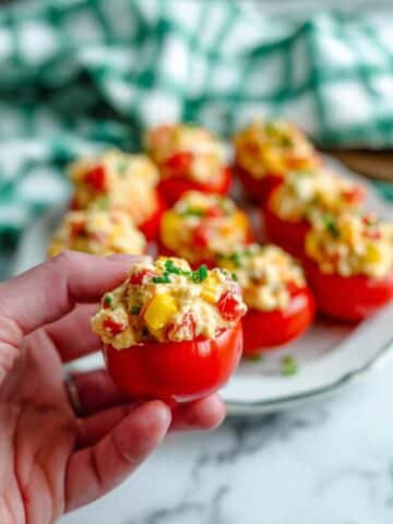 Pimento Cheese Stuffed Tomatoes Recipe