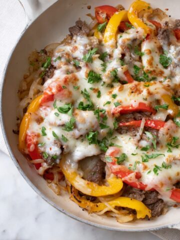 Steak Fajita Skillet Casserole Recipe