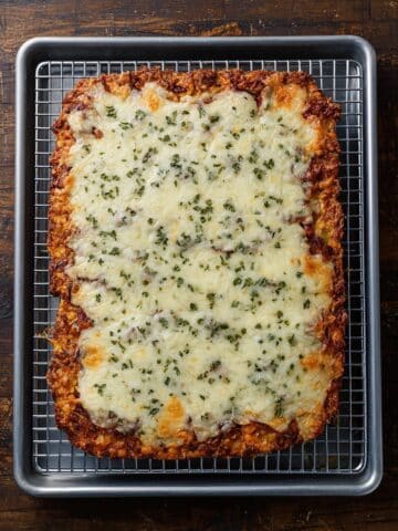 Cheesy Garlic Zucchini Flatbread Recipe