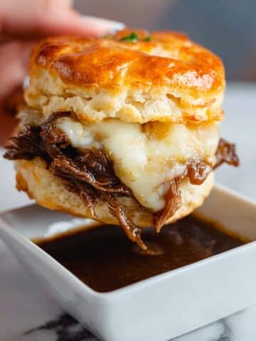 French Dip Biscuit Bake Recipe