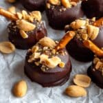 Peanut Butter Chocolate Acorn Truffles Recipe