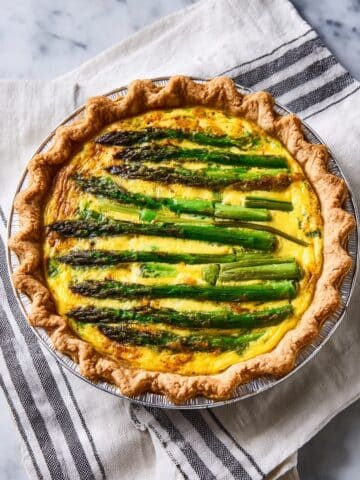 Roasted Asparagus Pie Recipe