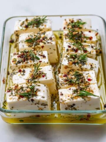 Greek Marinated Cheese Plate Recipe