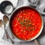 Polish Tomato Rice Soup (Pomidorowa z Ryzem) Recipe