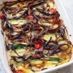 Charred Eggplant and Zucchini Bake Recipe