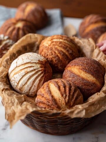 Chocolate & Vanilla Conchas Recipe