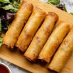 Cheeseburger Spring Rolls Recipe