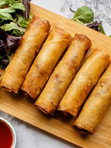 Cheeseburger Spring Rolls Recipe