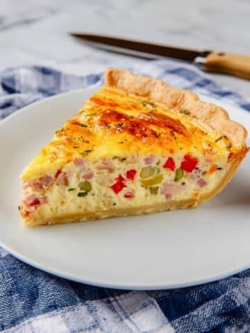 Western Omelet Quiche Recipe