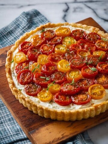 Cherry Tomato Tart Recipe