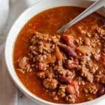 Mom's Award-Winning Chili Recipe