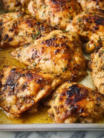 Tuscan Chicken with Rosemary Potatoes and Creamy Sun-Dried Tomato Spinach Sauce Recipe