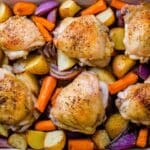 One-Pan Roasted Chicken and Vegetables Recipe