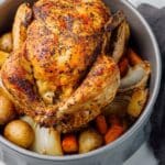 Bundt Pan Roasted Chicken with Vegetables Recipe