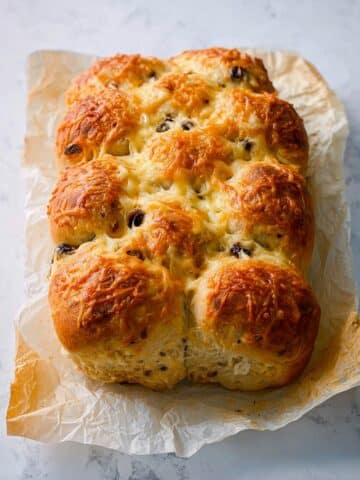 Dinner Roll Olive Bread Recipe
