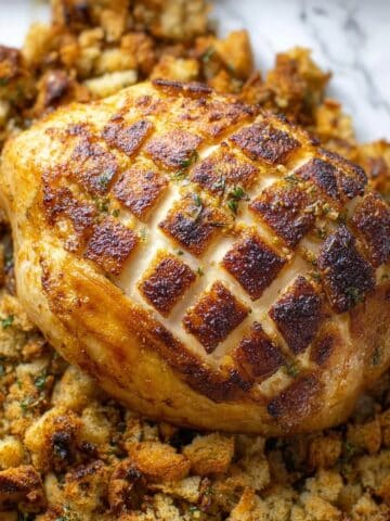 Sheet Pan Turkey and Stuffing Recipe