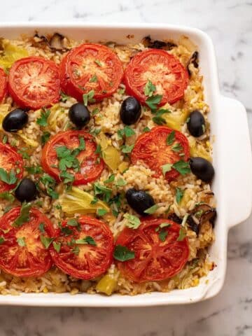 Greek Veggie Casserole Recipe