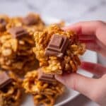 Peanut Butter Frito Pretzel Chocolate Clusters Recipe
