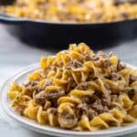 One-Pot Ground Beef Stroganoff Recipe