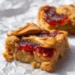 Peanut Butter and Jelly Blondies Recipe