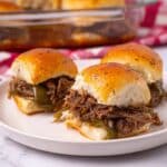 Philly Cheesesteak Sliders Recipe