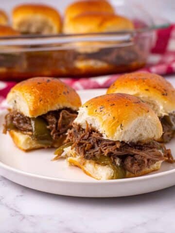Philly Cheesesteak Sliders Recipe