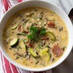 Butternut Squash Wild Rice Soup Recipe