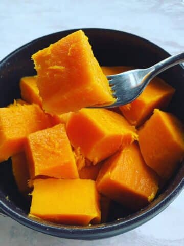 Simmered Squash in Dashi and Mirin Recipe