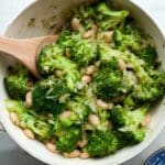 Braised Broccoli and Beans Recipe