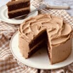 1950s Feathery Fudge Cake Recipe