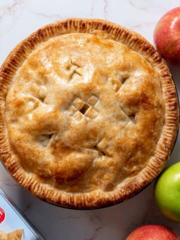 Marzipan Apple Pie Recipe