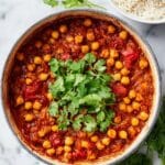 Easy Vegan Chana Masala Curry Recipe