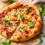 Easy Homemade Margherita Pizza with Fresh Basil and San Marzano Tomatoes Recipe