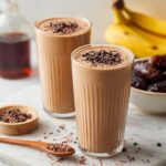 Coffee Smoothie with Bananas and Almond Butter Recipe