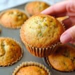 Zucchini Banana Muffins Recipe