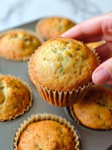 Zucchini Banana Muffins Recipe