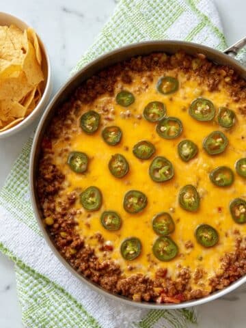 Tex-Mex Beef Cauliflower Skillet Recipe