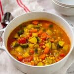 Spicy Summer Vegetable Soup Recipe