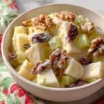 Creamy Crunchy Apple Salad Recipe